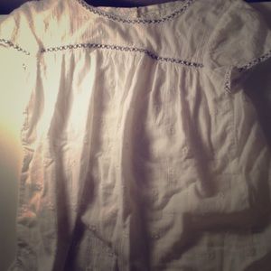 White t-shirt for girls